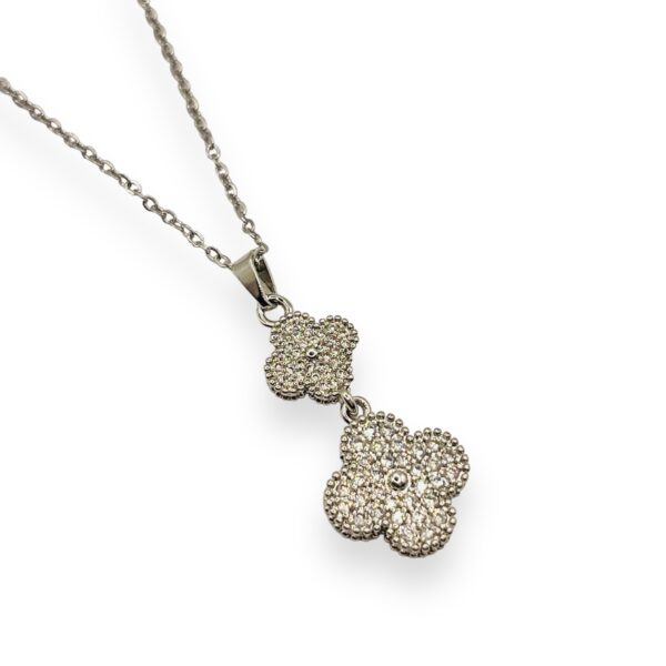 Collar VC Doble Silver